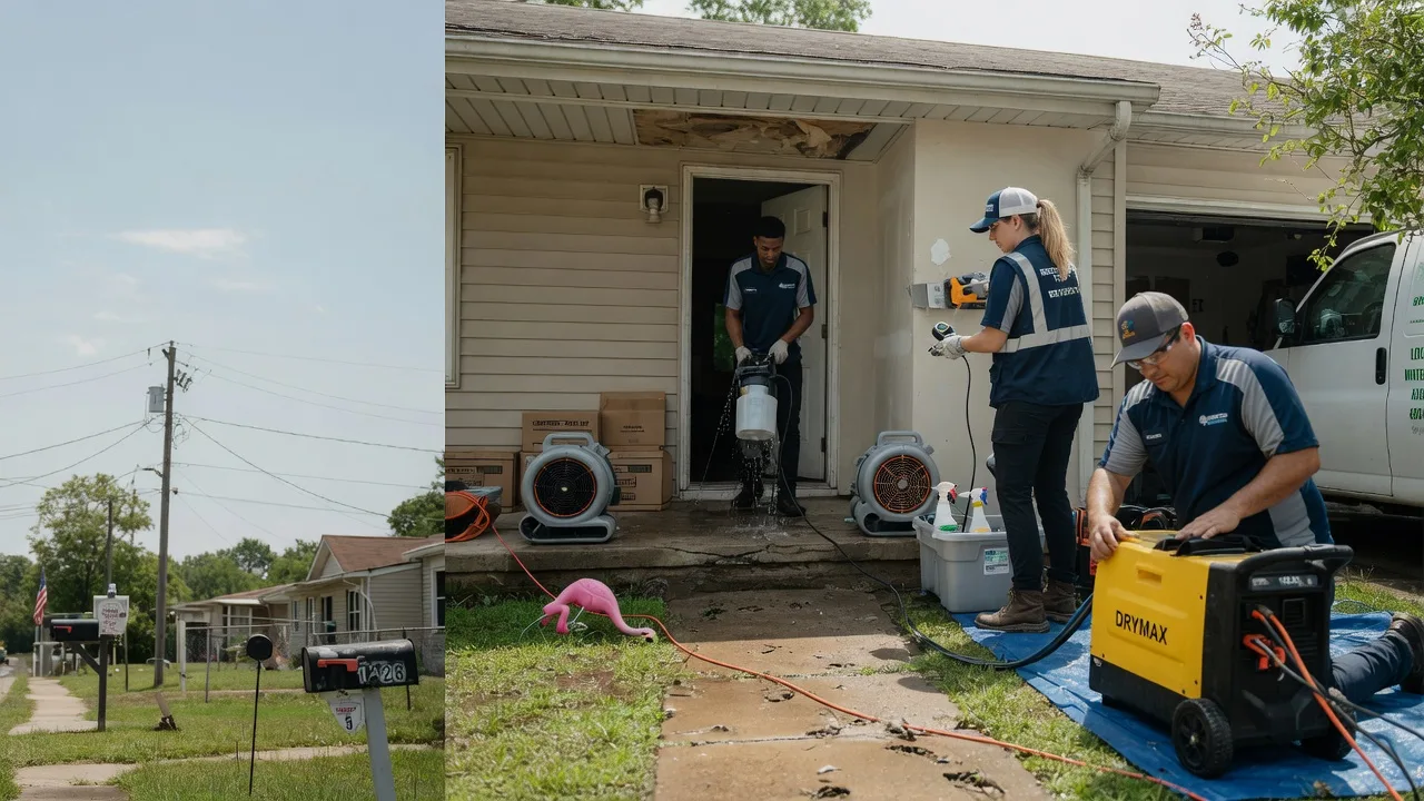 Storm Damage Water Removal in Castalian Springs, TN near me